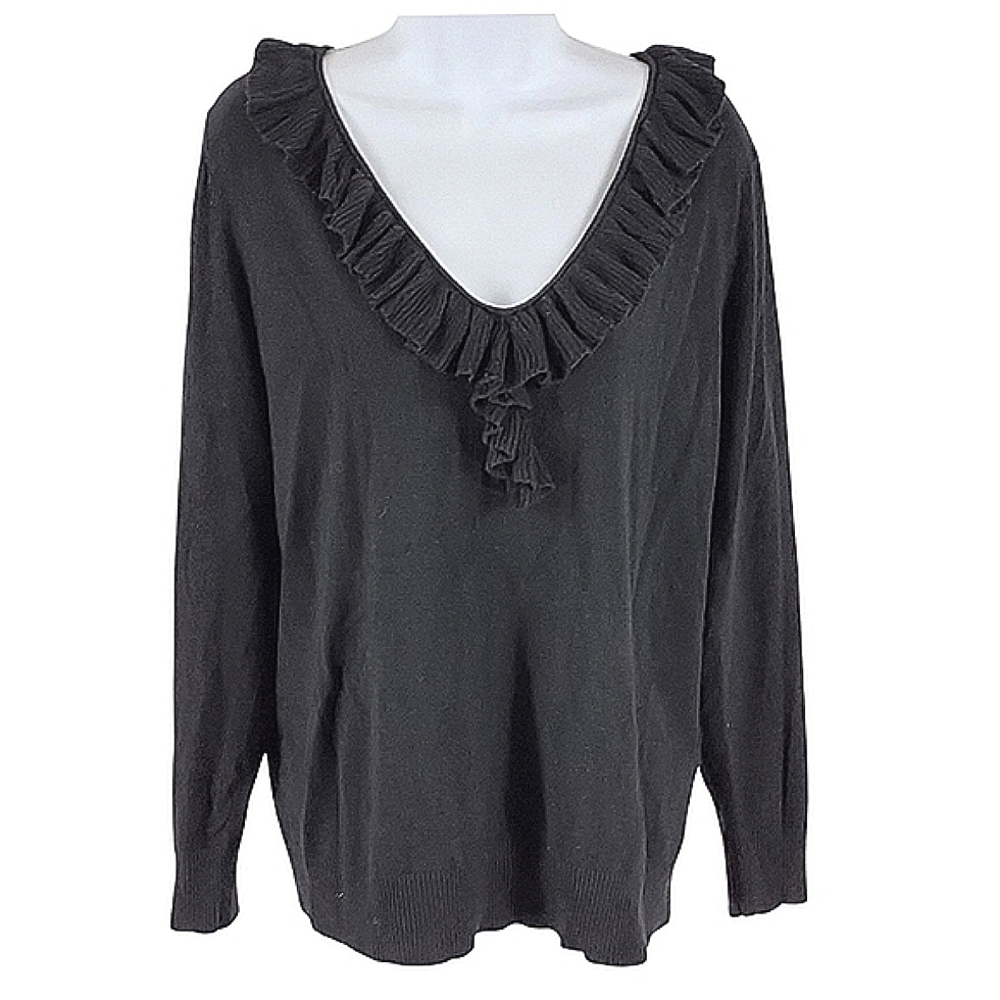Lane Bryant black sweater